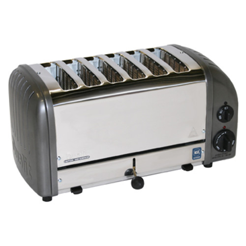 Cadco CTW-6M(220) 6 Slot Toaster - 220v/1ph