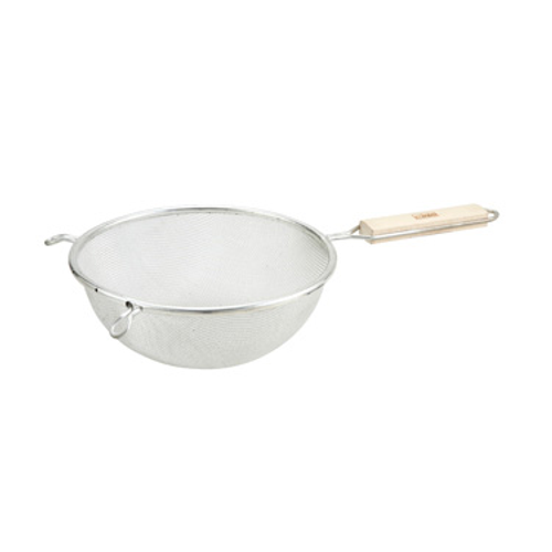Winco MSTF-8S 7-1/2" Aluminum Spaghetti Strainer