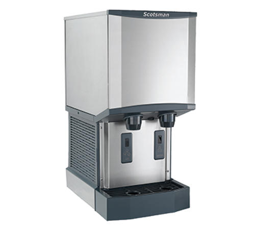 Scotsman HID312A-6 12 Lbs. Bin Storage Air Cooled Meridian Ice & Water Dispenser - 230 Volts