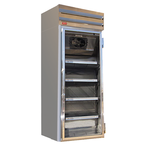 Howard McCray GF22-FF-B 26.5"W One-Section Glass Door Merchandiser