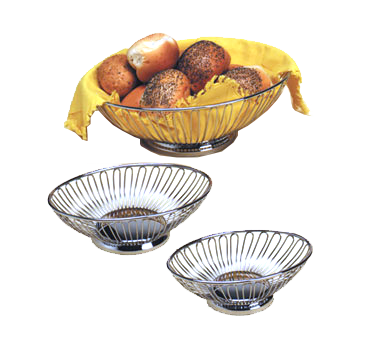 American Metalcraft OBS58 Stainless Steel Oval Basket