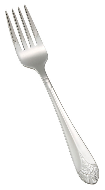 Winco 0031-06 6-3/4" Stainless Steel Salad Fork (Contains 1 Dozen)