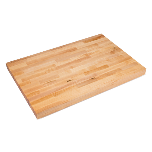 John Boos BKSC38O 120"W x 60"D x 2-1/4" thick Wood Work Table Top