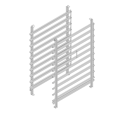 RATIONAL 60.11.328 Hinging Rack Type 101