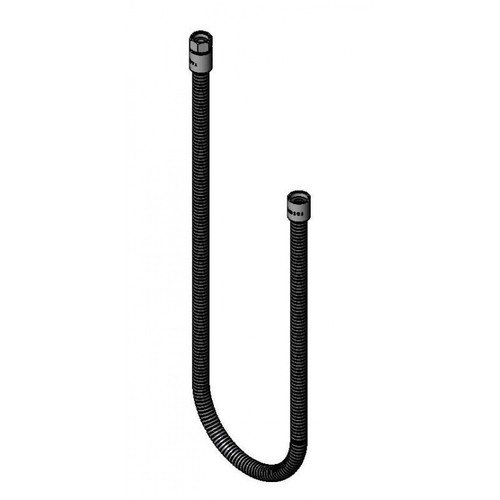 T&S Brass B-0046-H2A Hose 46" Flexible Less Handle Stainless Steel