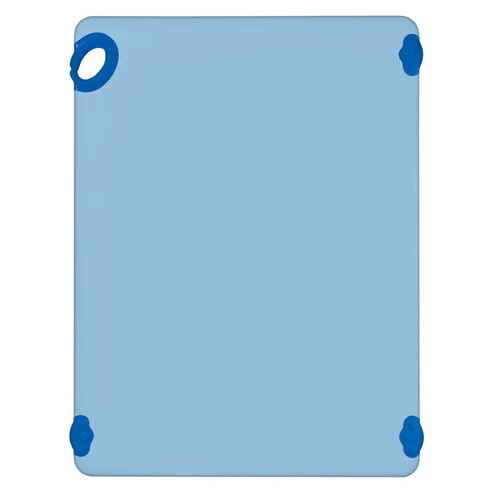 Winco CBK-1824BU 12" x 18" x 1/2" Co-Polymer Cutting Board