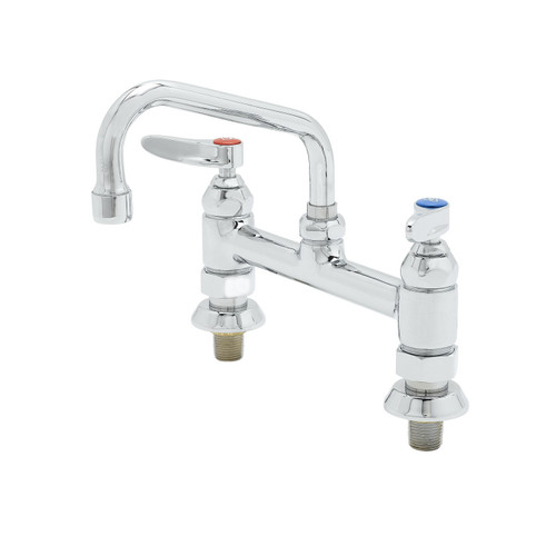 T&S Brass B-0222-EE Mixing Faucet deck mount 6"