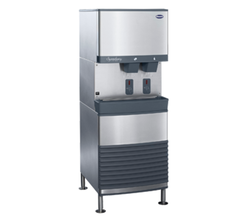 Follett LLC 50FB414A-S Symphony Plus 22.75" W Freestanding Air Cooled Chewblet Ice and Water Dispenser with SensorSAFE - 115 Volts