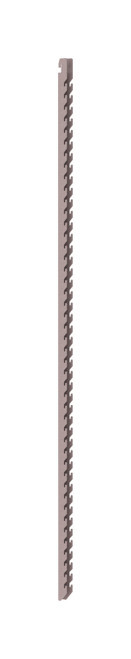 Metro SWU72K4 Smartwall UpRight 72" Metroseal Gray Epoxy-Coated Corrosion-Resistant Finish