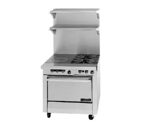 Garland M54R-LP 34" Liquid Propane Heavy Duty Range - 155,000 BTU