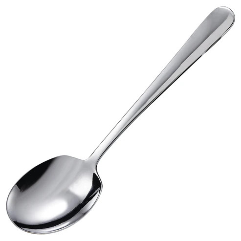 Winco SRS-2 8-5/8" Stainless Steel Serving Spoon (Contains 1 Dozen)
