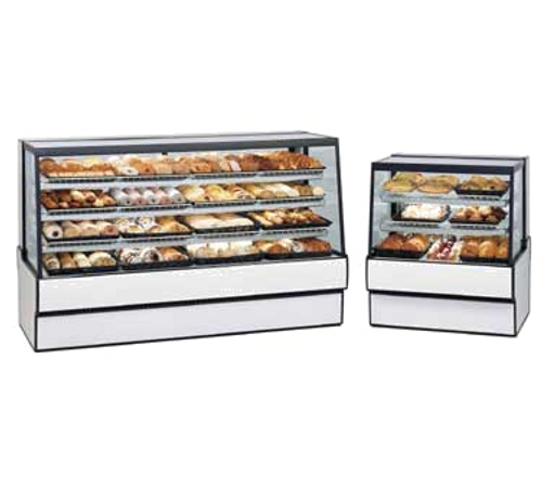 Federal Industries SGD5042 50.13" W Slanted Glass High Volume Non-Refrigerated Bakery Case