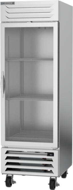 Beverage Air FB23HC-1G 27.25" W One-Section Glass Door Reach-In Freezer - 115 Volts