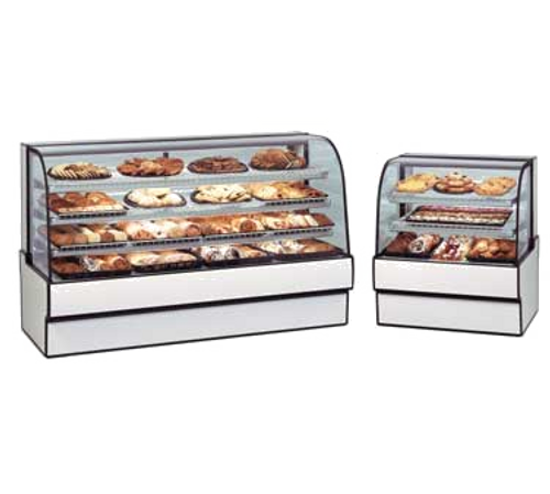 Federal Industries CGD3648 36.13" W Curved Glass Non-Refrigerated Bakery Case