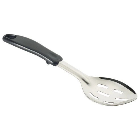 Winco BHSP-11 11" 1.2mm Thick Stainless Steel Basting Spoon