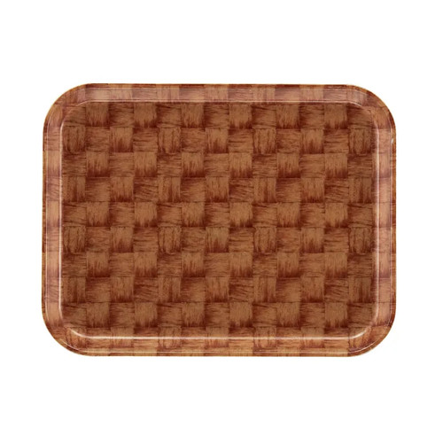 Cambro 810301 8" Rectangle Fiberglass Camtray - 12/Case
