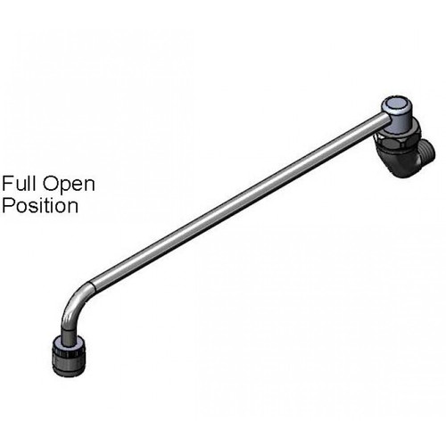 T&S Brass B-0576 Faucet Chinese Range back mounted
