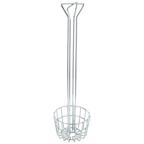 Winco TB-25 6-1/4" dia., round, 25" long handle Tortilla Shell Fry Basket