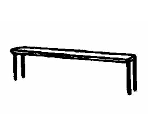 Piper Products SS-44 Shelf Table Mounted