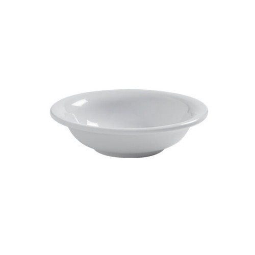 American Metalcraft DB5WH 5" 5 Oz. Plastic White Round Fruit Bowl