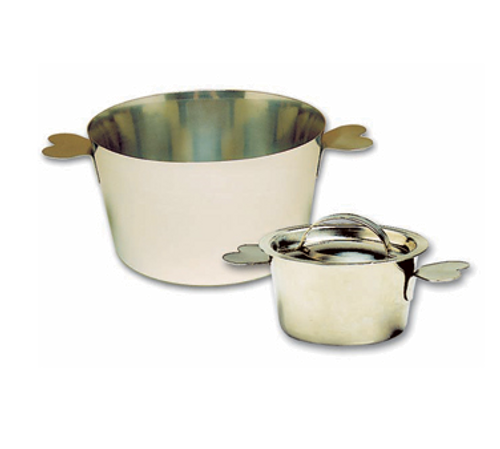 Matfer Bourgeat 341427 Charlotte Mold 3-1/8 Quarts 7-7/8" Dia. x 4-3/8"H Stainless Steel