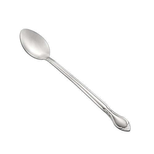 CAC China 2003-02 8" L Stainless Steel Heavy Weight Elizabeth Iced Tea Spoon (50 Dozen Per Case)
