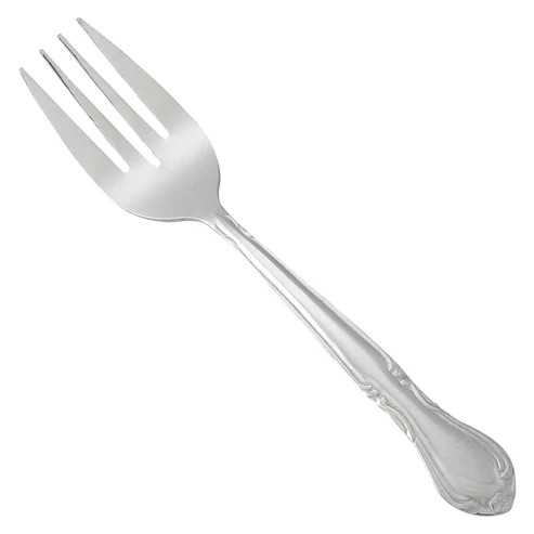Winco 0004-06 6-1/2" Stainless Steel Salad Fork (Contains 1 Dozen)