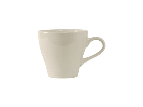 Tuxton BEF-1608 4-1/2" 16 Oz. Ceramic American White/Eggshell Cappuccino Cup (2 Dozen Per Case)