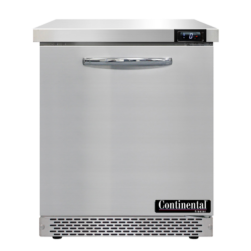 Continental Refrigerator SWF27N-FB 27.5"W One-Section Work Top Freezer