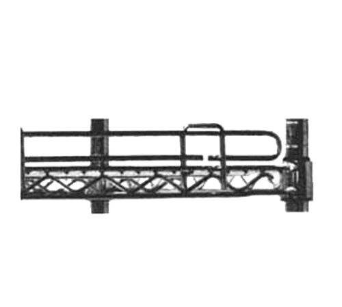 Metro L42N-1Bl Super Erecta Shelf Ledge 42"W Black Finish