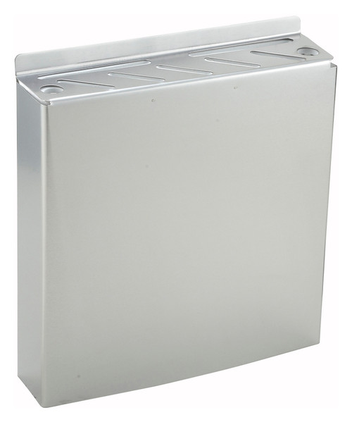 Winco KR-9 12" x 12-1/2" x 2-1/2" Wall Mount Knife Rack