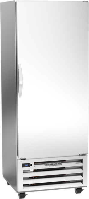 Beverage Air RI18HC 27.25" W One-Section Solid Hinged Door Reach-In Refrigerator