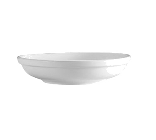 CAC China SAL-1 9" Dia. 25 Oz. Super White Porcelain Round RCN Specialty Salad Bowl (2 Dozen Per Case)