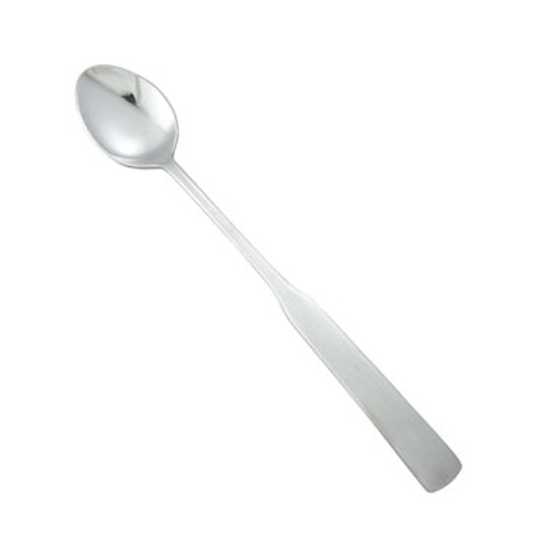 Winco 0016-02 7-3/4" 18/0 Stainless Steel Iced Tea Spoon (contains 1 Dozen)