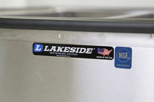 Lakeside 997 23.75" W Stainless Steel Open Base Mobile Tray and Glass Rack Dispenser