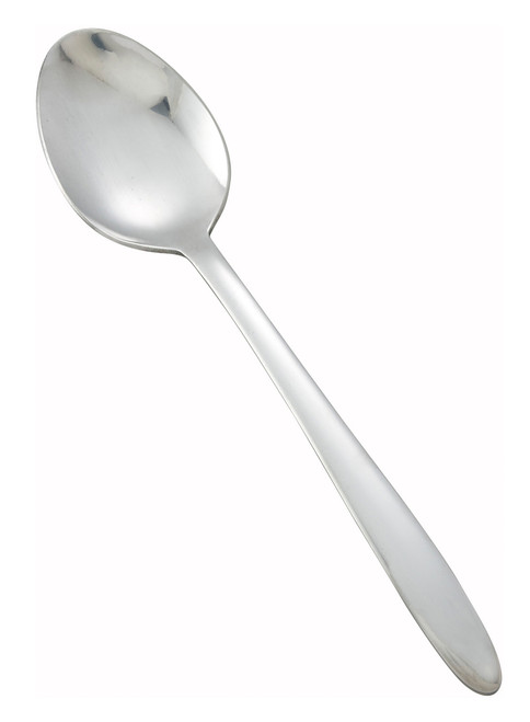 Winco 0019-03 7-3/16" 18/0 Stainless Steel Dinner Spoon (Contains 1 Dozen)