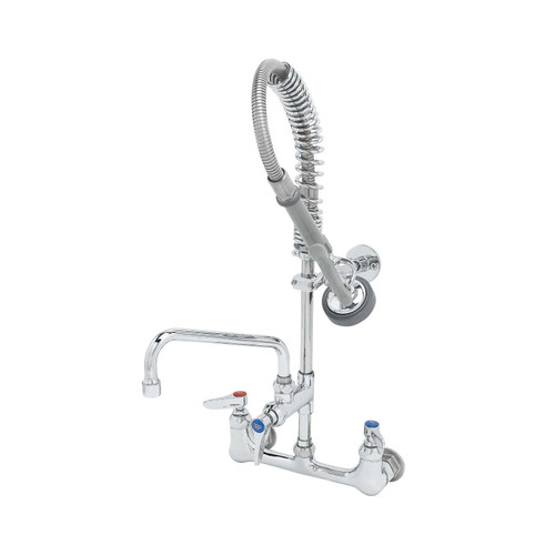 T&S Brass MPZ-8WLN-08 Mini Pre-Rinse Unit 8" Wall Mounted