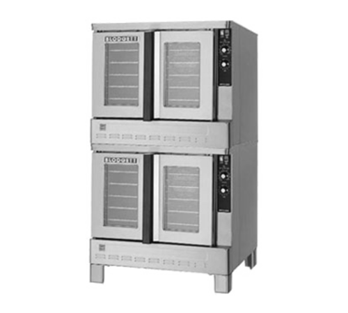 Blodgett ZEPH-100-G DBL-NG Natural Gas Double Deck Zephaire Convection Oven - 100,000 BTU