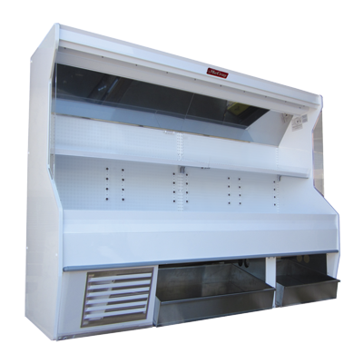 Howard McCray R-P32E-4S-BinS-LED 50"W Produce Open Merchandiser