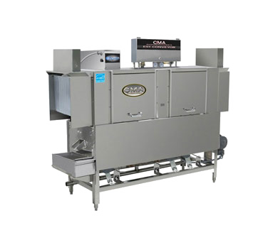 CMA DishMachines EST-66 66"W X 25-1/8"D X 56-1/2"H Energy Mizer?? Dishwasher With Conveyor Type 208 Volts