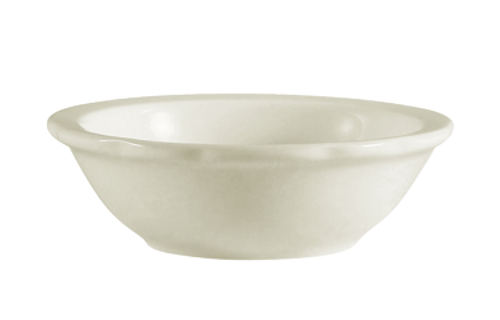 CAC China SC-10 11 Oz. American White Ceramic Round Seville Grapefruit Bowl (3 Dozen Per Case)