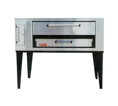Marsal SD-448-NG Natural Gas Pizza Oven Single Deck 7"