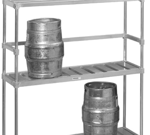 Channel KS142 Back Stop For Keg Storage Rack