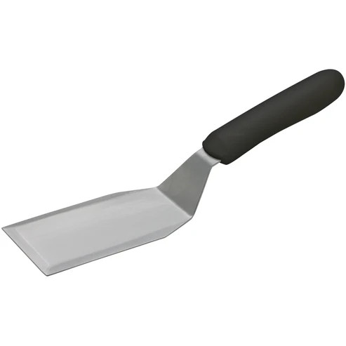 Winco TKP-61 5-1/8" Stainless Steel Offset Hamburger Turner