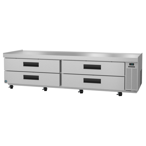 Hoshizaki CR98A 98"W Four Drawer Steelheart Series Refrigerated Low-Profile Equipment Stand