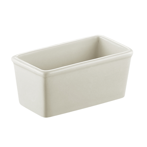 CAC China HSP-9-AW American White Ceramic Rectangular Accessories Sugar Packet Holder (3 Dozen Per Case)