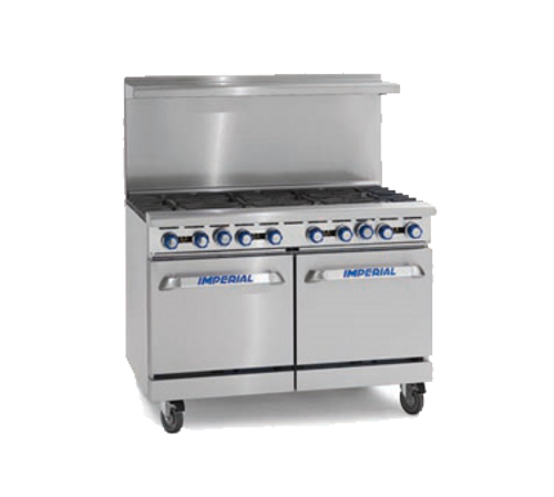 Imperial IR-2-G36T-E 48" Electric Pro Series Restaurant Range - 208 Volts