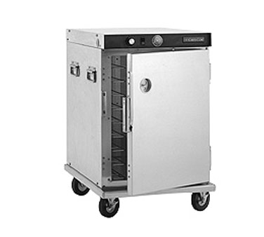 Cres Cor H339188CZ 23.88" W Aluminum Half-Height Insulated Lift-Out Interior Mobile Heated Correctional Cabinet - 120 Volts