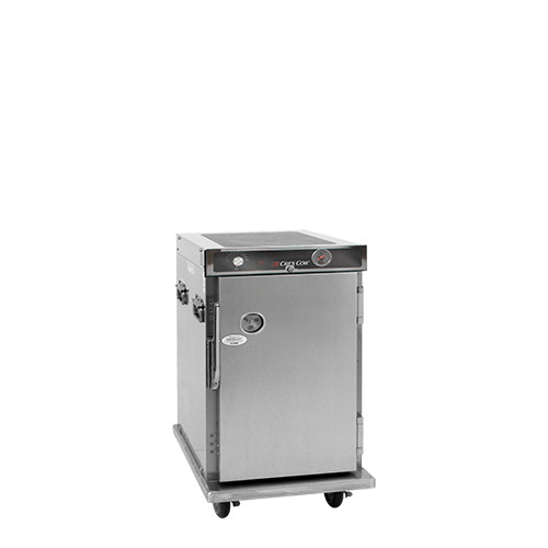 Cres Cor H339188CZ 23.88" W Aluminum Half-Height Insulated Lift-Out Interior Mobile Heated Correctional Cabinet - 120 Volts