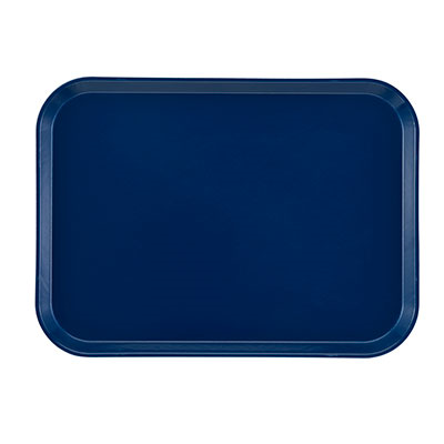 Cambro 1826123 17.88" Blue Rectangle Camtray - 6/Case
